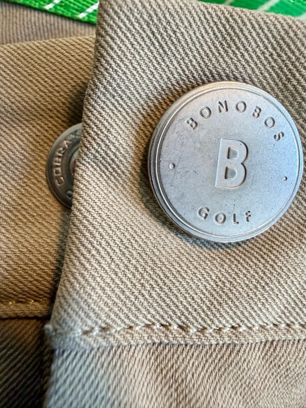 Bonobos Highland Tour Performance Golf Pants 33x30 Athletic Fit - Khaki Sahara - Picture 2 of 14